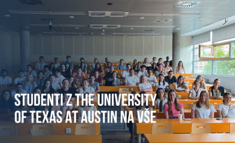 Američtí studenti z The University of Texas at Austin na VŠE
